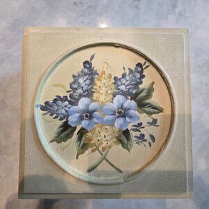 Hand Painted Wood Keepsake/Jewlery Box